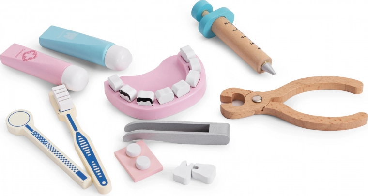 Veilige houten onderdelen met gladde randen