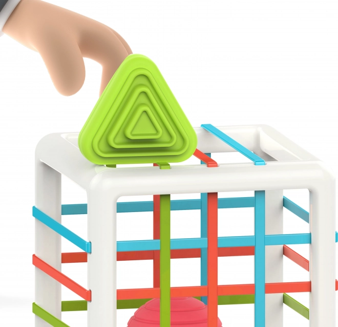 Woopie cube sensorielle élastique pour enfants avec formes