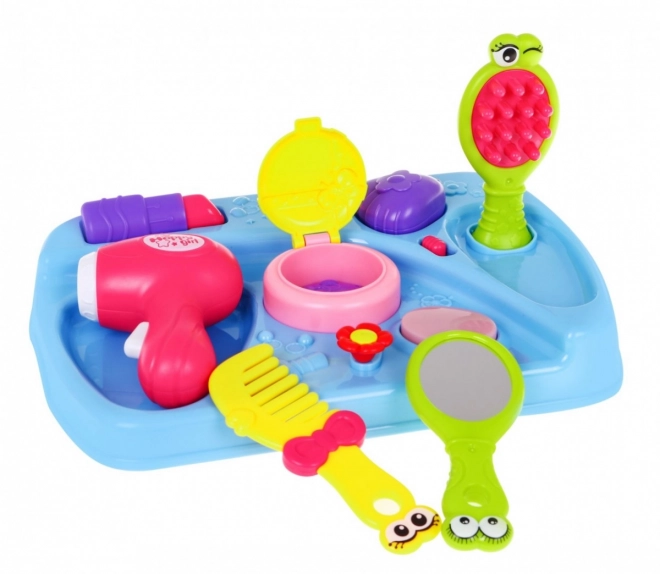 Interactief toilet 2in1 roze koffer voor meisjes 2+ Melodieën Lichten + accessoires