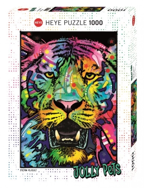 Puzzel Jolly Pets: wilde tijger