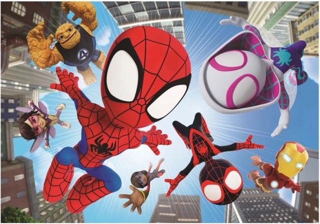 Puzzle Spidey et ses amis : Dans les airs 104 pièces