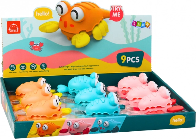 Interactieve bewegende krab voor kinderen