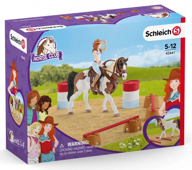 SCHLEICH Horse Club® 42441 Hannah en western ruiter set