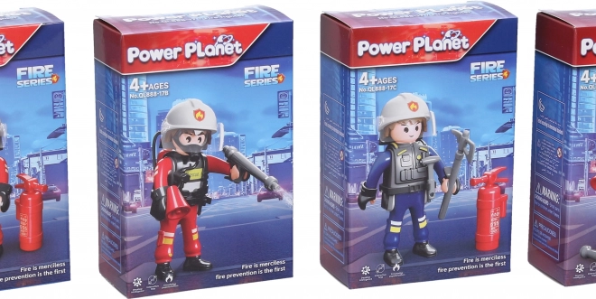 Figurine Pompier Jeu de Construction