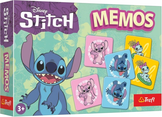 Pexeso avec des images du jeu Stitch