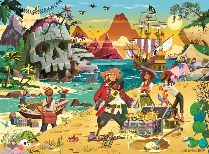 Ravensburger Puzzle Pirate Adventure XXL