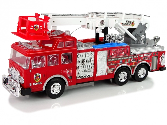 Op afstand bestuurbare rempedalen van de brandweer, geluid op afstand bestuurbaar