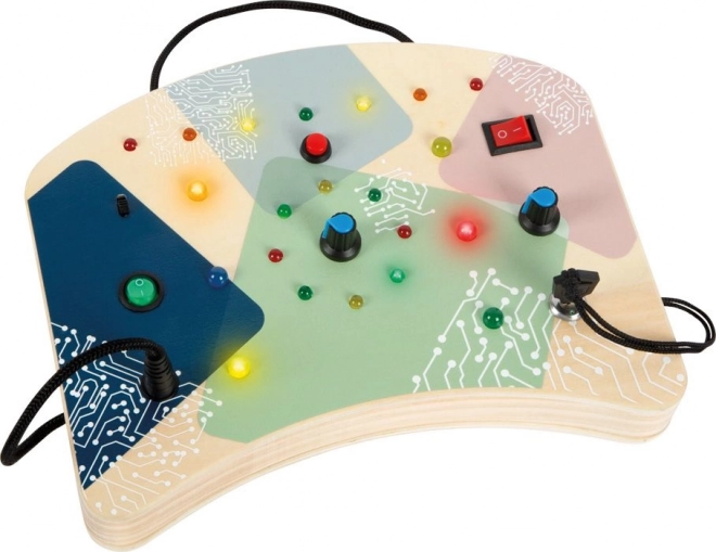 motor board with lights and switches SMALL FOOT