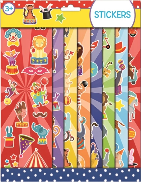 Circus Sticker Set – 8 Sheets