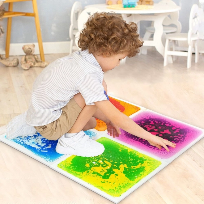 Tapis sensoriels moelleux Tullo - 4 pièces