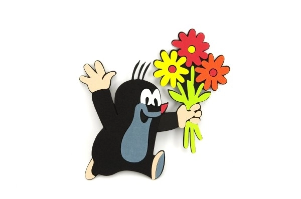 Foam Decoration Little Mole and Cake