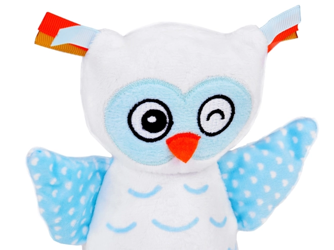 Pluchen uil nachtlampje veranderende kleur muzikale kinderkast ZA5190