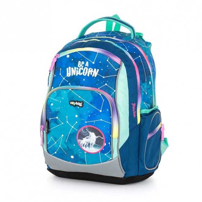 Schulrucksack OXY GO mit Einhorn
