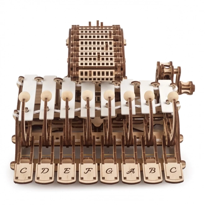 Ugears hölzernes mechanisches Modell Musikinstrument Celesta