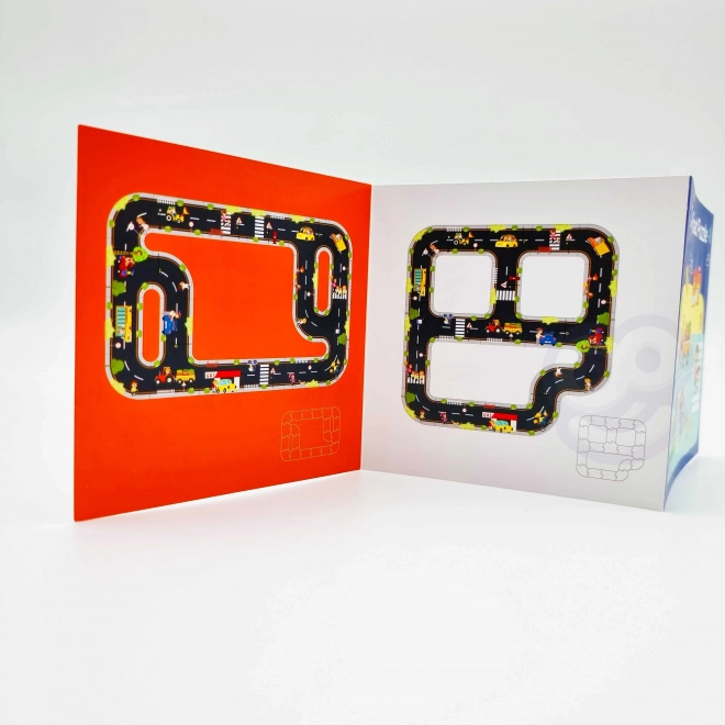 Woopie Green puzzle urbain pour enfants - Circuit automobile