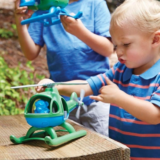 Green Toys Hubschrauber blau