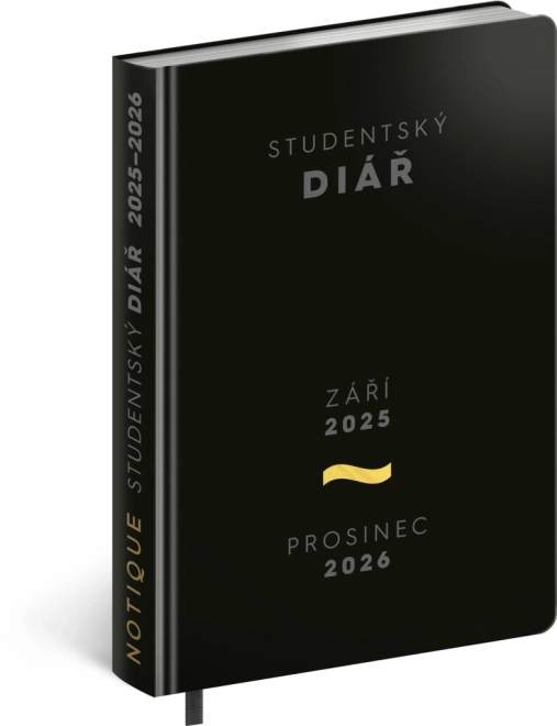 Studentenagenda Academia zwart 2025-2026