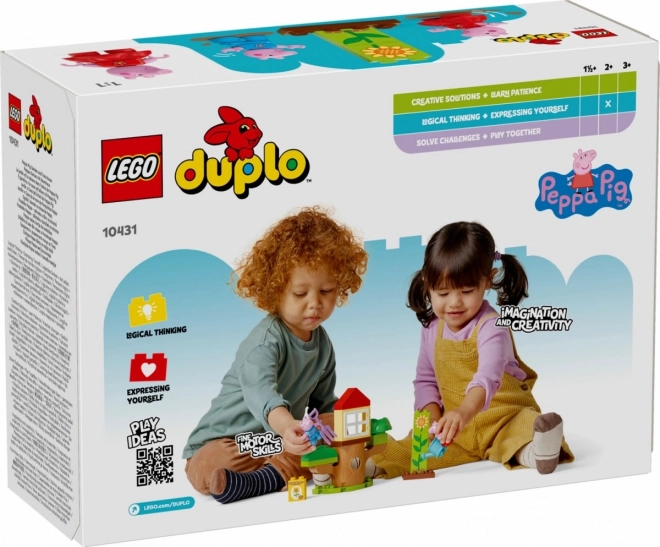 LEGO DUPLO 10431 Peppa varkentje – tuin en boomhut