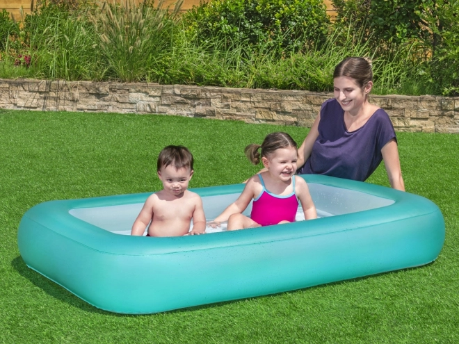 Bestway opblaasbaar zwembad Aquababes met opblaasbare bodem