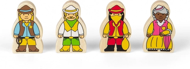 Figurines en bois