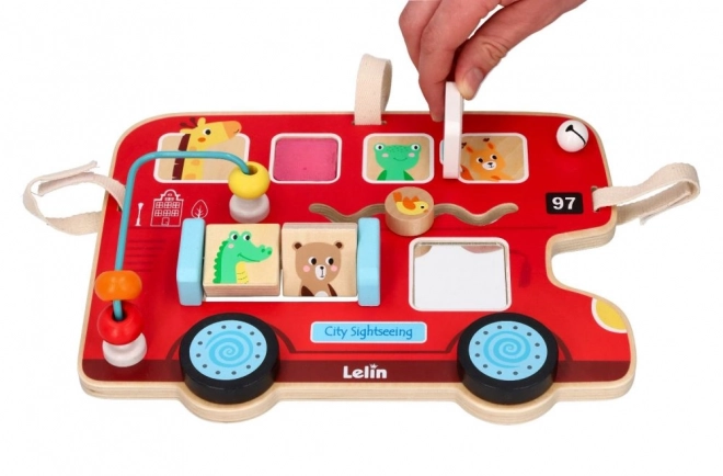 Motorikbrett Bus Lelin