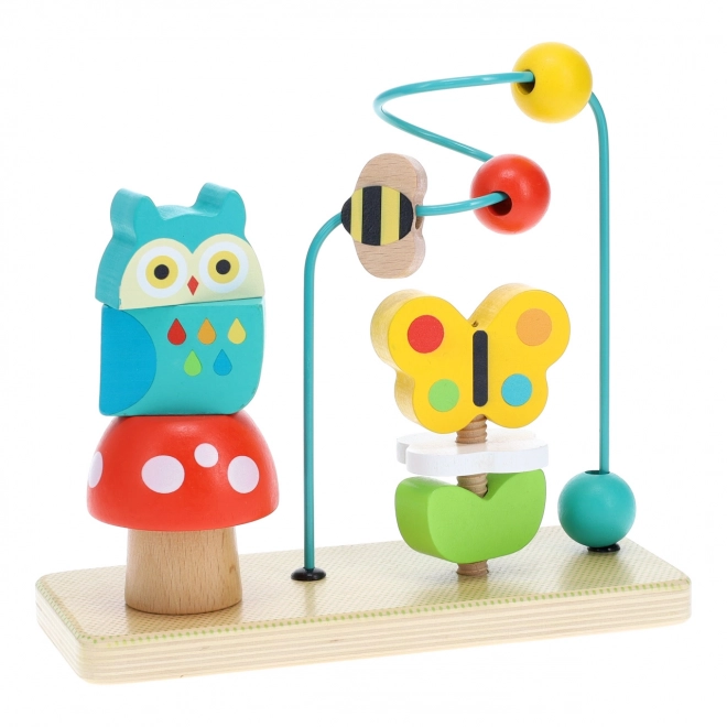 Petit Collage Motorik-Labyrinth Garten Activity Trio
