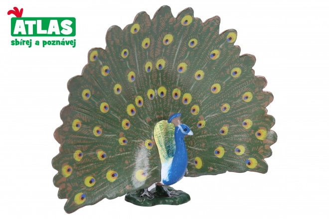 Handcrafted Figurine Peacock 12 cm