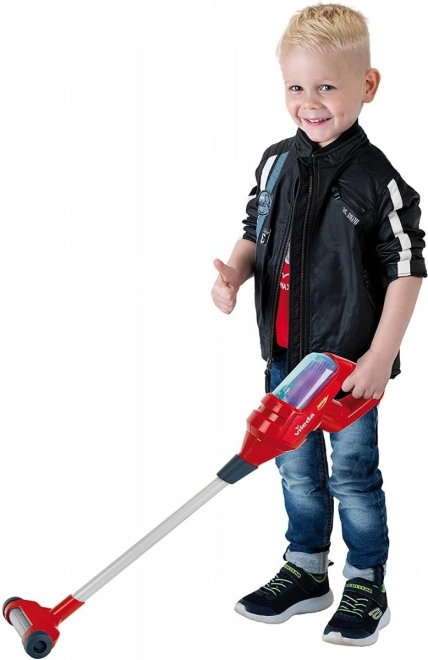 Schoonmaakkar met stofzuiger Vileda