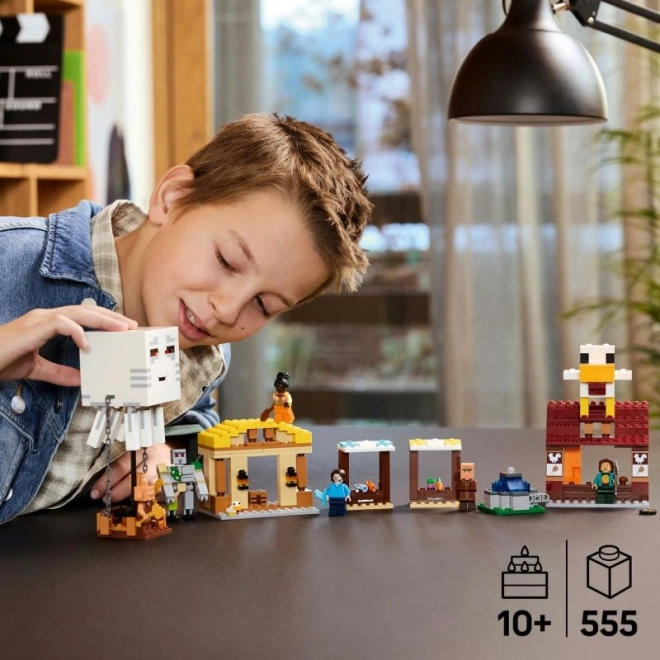 Lego Minecraft Ghast Balloon Attack Set