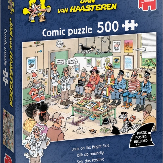 JUMBO Puzzel Jana van Haasteren: Kijk vanaf de andere kant - 500 stukjes
