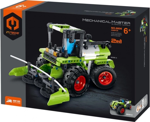 iM.MASTER Building Set Combine Harvester and Little Tractor 2-in-1, 335 pieces
