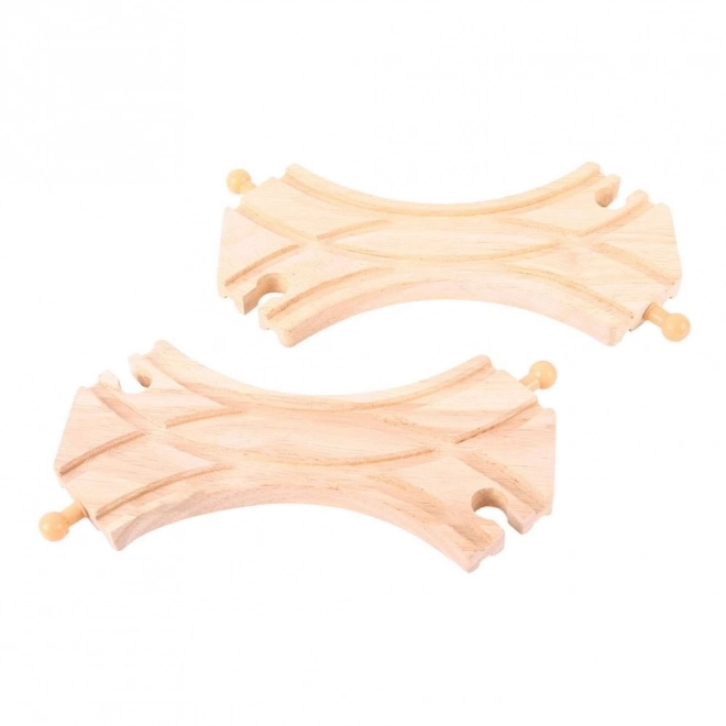 Spoorbaanwissels - set van 2 stuks.