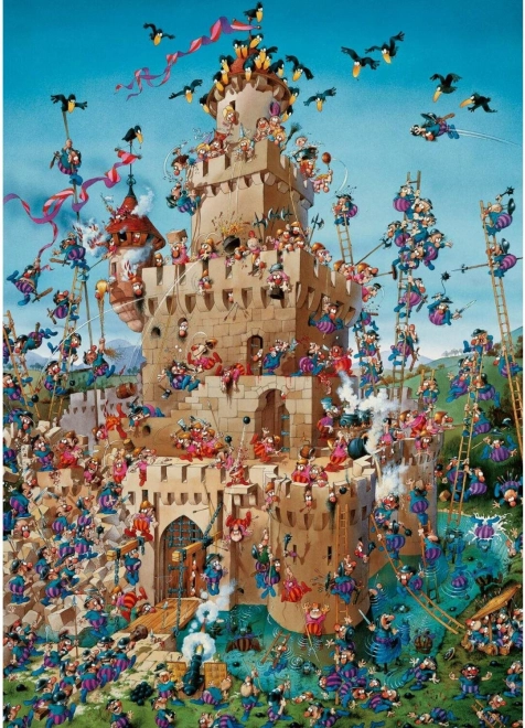 Puzzle Heye Ouvreuse de coffres-forts Suzie 1000 pièces