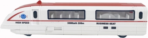 Realistisch design van een hogesnelheidsexpres