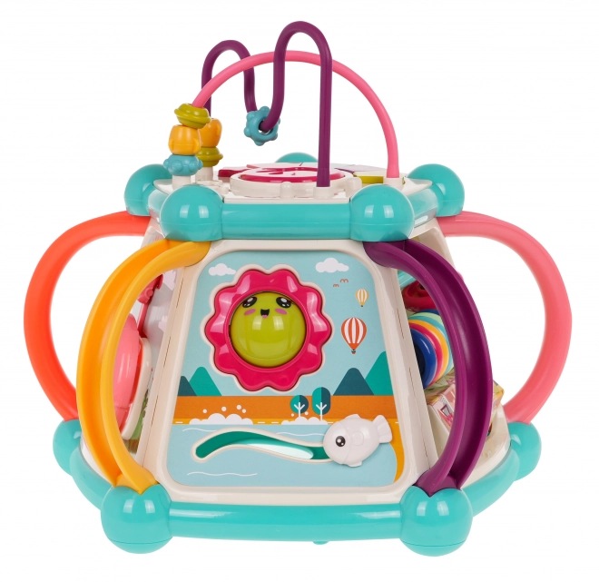 Multifunctionele kubus voor de kleintjes