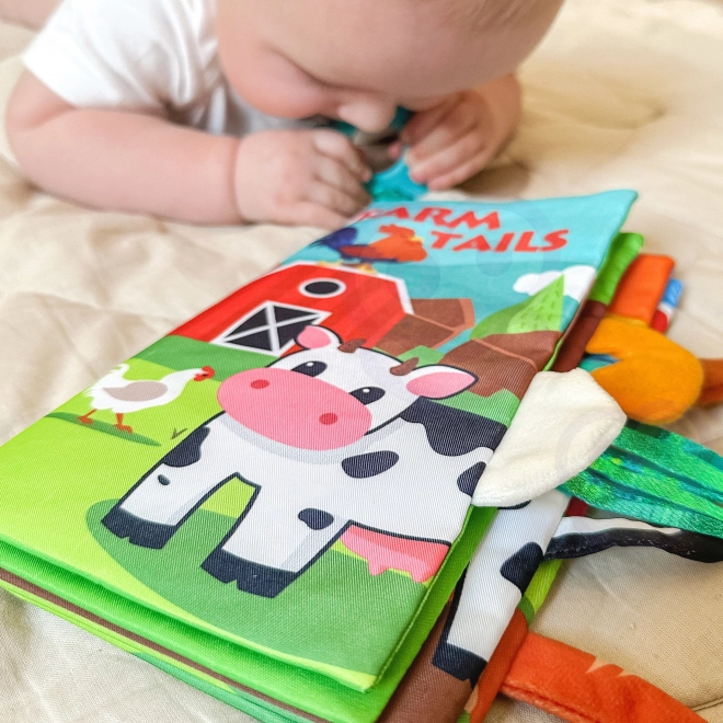 Boek van dierlijke staarten stoffen WOOPIE