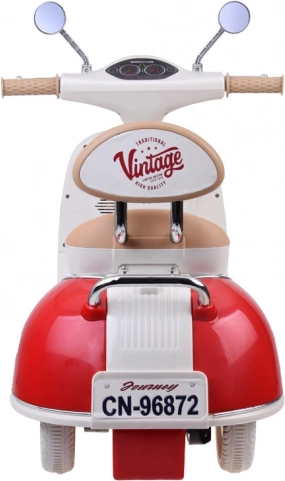 Classic Children's Electric Scooter Orange – Red