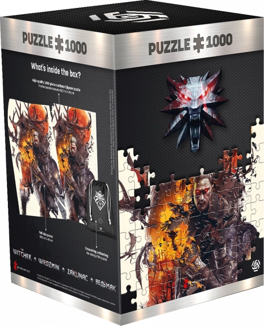 Puzzle GOOD LOOT Witcher Monsters 1000 pièces