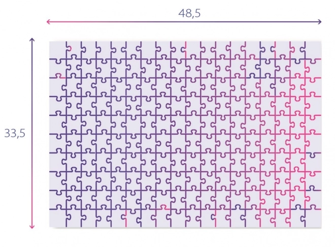 Puzzel 180 stukjes Dinosauriërs Kaart