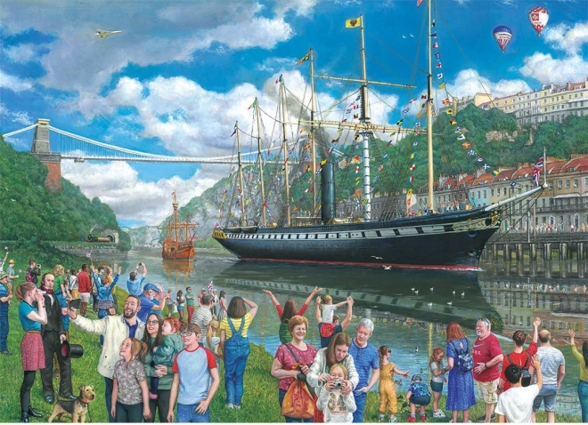 Puzzle Voorstelling Odyssey 1000 stukken