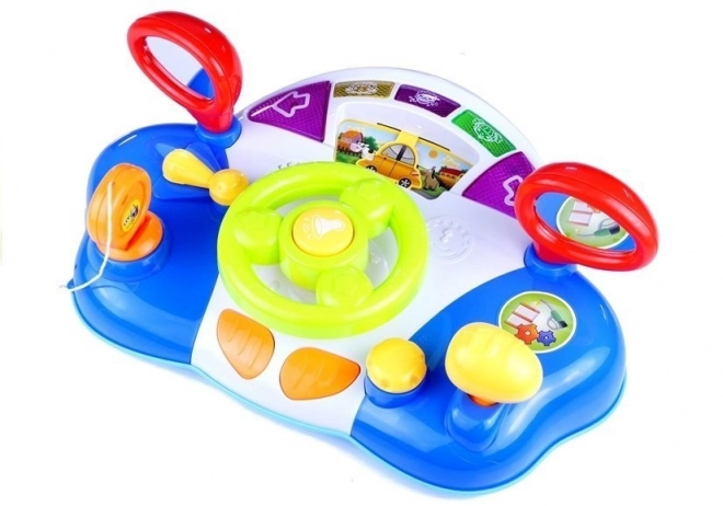 Geluiden van interactief kinder stuurwiel
