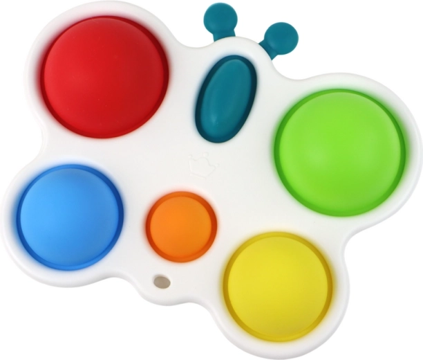 Kleurige bubbels voor zintuiglijke ontwikkeling