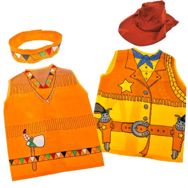 Kostuum sheriff/indiaan