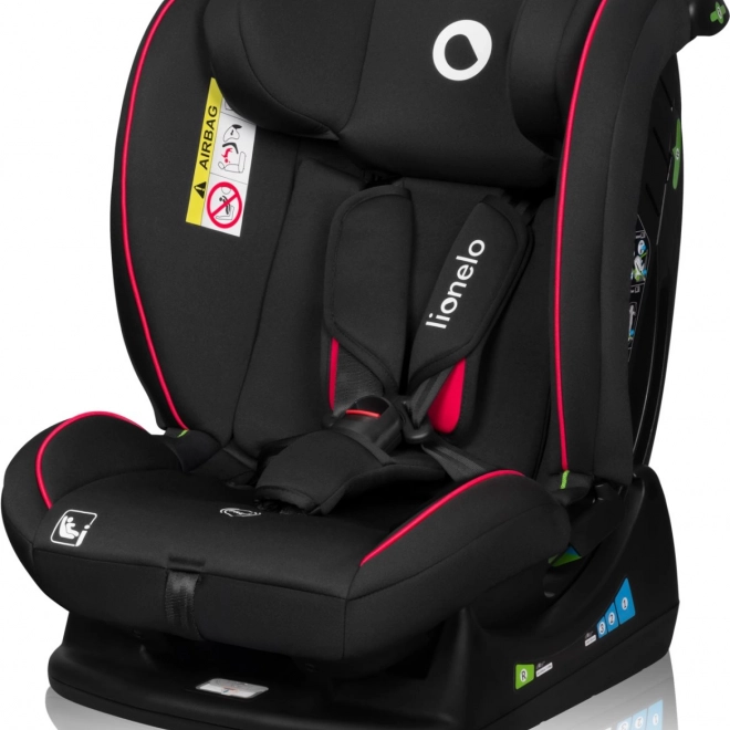 Kindersitz Lionelo Aart i-Size schwarz rot 40-150 cm