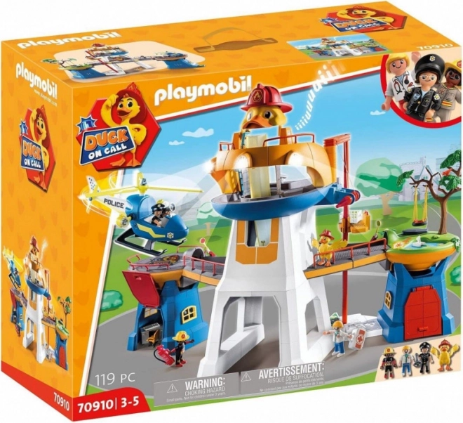 PLAYMOBIL DUCK ON CALL hoofdkwartier