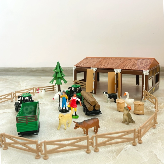 Kleine boer XL figuren boerderij