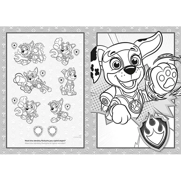 Kleurboek A4 Paw Patrol