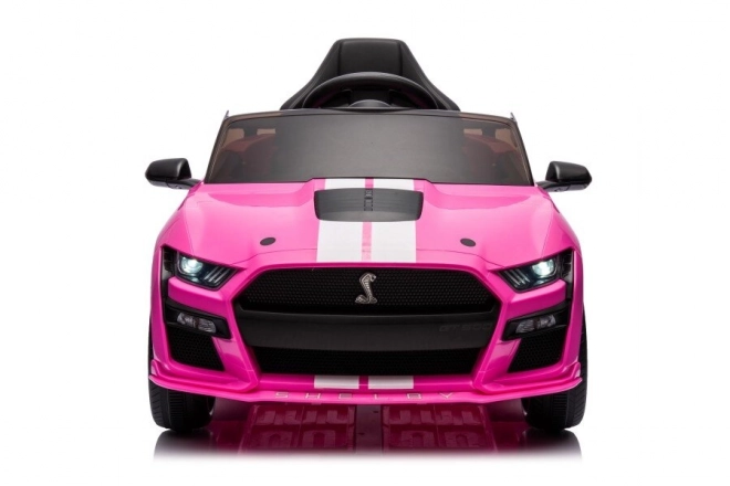 Ford Mustang GT500 Shelby mit Batterie – Rosa