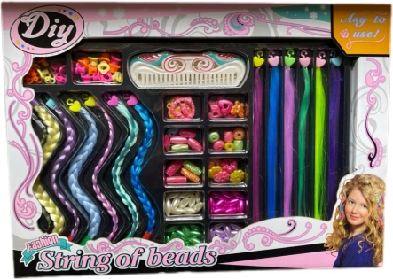 Kleurige haaraccessoires voor creatieve styling
