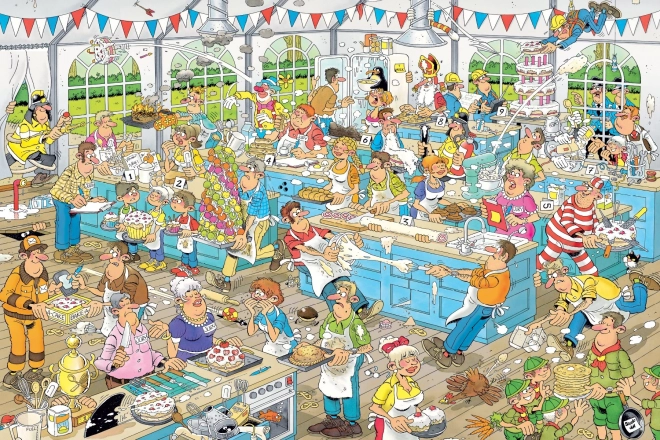 Puzzle Concours de pâtisserie 1500 pièces
